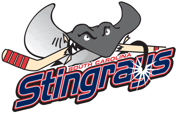 south carolina sting rays 1999-2007 primary logo iron on heat transfer